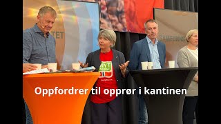 Oppfordrer til opprør i kantinen [upl. by Enitram]