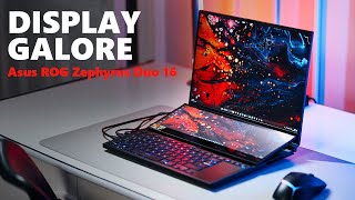 Two screens and a whole lot of power  Asus ROG Zephyrus Duo 16 Review [upl. by Cavill]