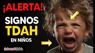 ❗️ SIGNOS de TDAH EN NIÑOS que NO debes ignorar [upl. by Oidiple]