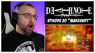 DEATH NOTE 1X20 REACTION Makeshift [upl. by Zonnya]