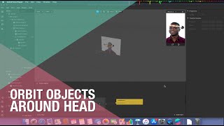 Orbit Objects around Head  Spark AR Studio [upl. by Doowron]