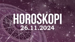 Horoskopi ditor 26 nentor 2024 [upl. by Shoshanna932]