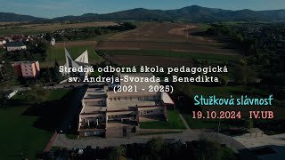 IVUBStredná odborná škola pedagogická sv AndrejaSvorada20212025  Stužková slávnosť klip [upl. by Harim]