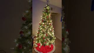 All done Added some color mistletoe justinbieber christmastree christmas holiday [upl. by Johnathan]