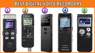 Best Voice Activated Recorders  Voice Recorder for Interviews [upl. by Aihsemot]