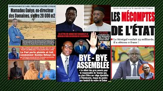 BARTH ÉJECTÉ DE LASSEMBLÉE SONKO ET DIOMAYE ACCUSÉSABLAYE GUISSÉ ET LA BADIANE EDE DIOMAYE [upl. by Thisbee118]