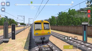 Mumbai Local Train Driving in Indian Local Train Simulator Android Gameplay Videos  Train Games 3D [upl. by Herzog652]