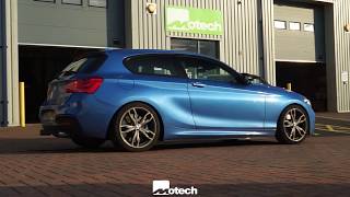 BMW M135i Motech Stance  springs 30mm front 25mm rear [upl. by Chobot]