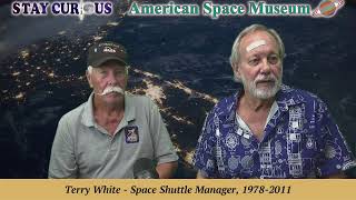 Terry White NASA Shuttle Mgr amp quotVomit Cometquot  Stay Curious 20240813 [upl. by Aidnama]