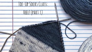 Toe Up Socks on Two Circulars Beginner Friendly Tutorial [upl. by Ydeh]