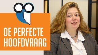 Hoe formuleer je de perfecte hoofdvraag [upl. by Ymereg]