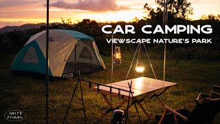 Cozy Car Camping  Viewscape Natures Park  Tanay Rizal  Glamping  Camping PH [upl. by Nolan]