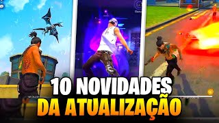 10 NOVIDADES INCRÍVEIS CHEGANDO NA PRÓXIMA ATUALIZAÇÃO DO FREE FIRE  ATUALIZADO 2024 [upl. by Hadeehsar98]