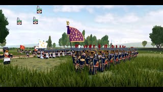 Roblox Napoleonic Wars  IBERIAN PENINSULA CAMPAIGN  Garde Impériale VS Kaisertum Österreich [upl. by Eula106]