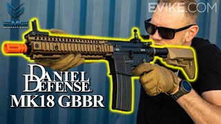 EMG Daniel Defense M4A1 MK18 GBBR Review [upl. by Anneehs351]