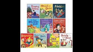 Fairytale Classics 10 Picture Flat Children Books Collection Set [upl. by Buffo217]