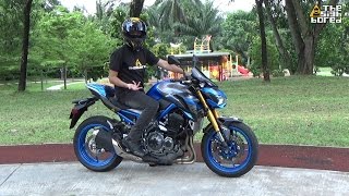 2017 Kawasaki Z900 review [upl. by Asaret648]