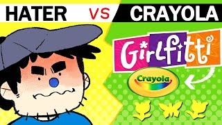 The WORST Crayola Kit from the 2000s 😔🌷 Crayola Girlfitti [upl. by Auburta]