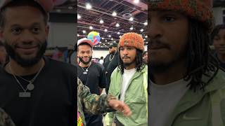 Keith Lee and Demetrius Harmon pulled up to sneakercon nike fashion sneakers [upl. by Dallis]