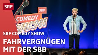 Michael Elsener Fahrvergnügen mit der SBB  Comedy Show  SRF [upl. by Ahcirt]