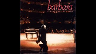 BARBARA  Femmepianolunettes En concert au Théâtre Châtelet en 1993 [upl. by Secunda]