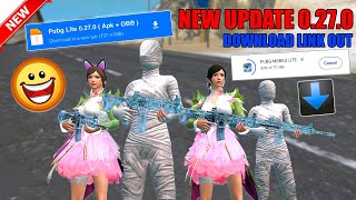 PUBG LITE 0270 UPDATE DOWNLOAD LINK  Koobra Ali [upl. by Bohlin590]