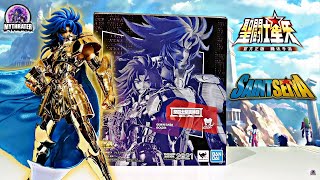 Saint Seiya Myth Cloth Gold Saint Saga des Gémeaux EX Metal 24K Bandai MR60 [upl. by Ulah561]