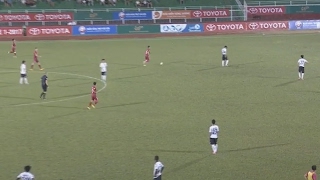 Vietnamese football team refuse to continue playing after controversial penalty [upl. by Petit753]