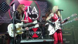 Lita Ford amp Lzzy Hale quotClose My Eyes Foreverquot Live  Webster Hall [upl. by Leviralc845]