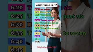 What Time Is It  Telling Time in English🕒  Can You Read the Clock time education shorts [upl. by Eecart]