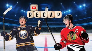 Buffalo Sabres beat the Chicago Blackhawks 42 at the United Center in Chicago UPL redeems himself [upl. by Alac607]