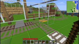 PL Minecraft  stacja kolejowa na serwerze multiplayer [upl. by Queena361]