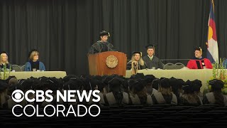 Colorado State University students celebrate commencement [upl. by Kcuhc]