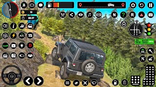 Offroad Jeep Madness Extreme Mountain Climb Challengequotnewgameplay jeepgame hillclimbinggame [upl. by Diley]