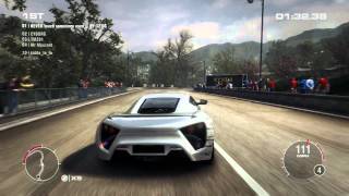 GRID 2 PC Multiplayer Race Gameplay Tier 4 Fully Upgraded Zenvo ST1 in Hong Kong Peak Road Descent [upl. by Uriisa]