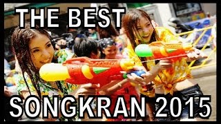 Songkran Thailand amp Pattaya festival Thailand new year Wet Girls everywhere [upl. by Lanette470]