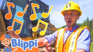 Bulldozer Song amp Dance  BLIPPI  Educational Songs For Kids [upl. by Eiznekcm]