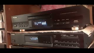 cd player Pioneer PD107 test 112024 [upl. by Nilad7]