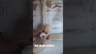 Doll dress pattern Doll clothes pattern [upl. by Haden]