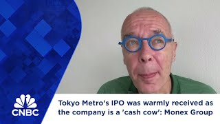 Tokyo Metros IPO was warmly received as the company is a cash cow Monex Group [upl. by Lapo]