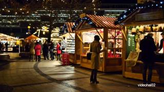 Der City Weihnachtsmarkt an der Gedächtniskirche Berlin 2013 [upl. by Nicholl]