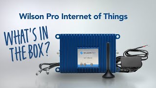 Unboxing a Wilson Pro Internet of Things Signal Booster Kit [upl. by Enyr]