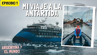 MI VIAJE A LA ANTARTIDA  EN BARCO DESDE USHUAIA ARGENTINA Y PASAJE DE DRAKE [upl. by Zadack]