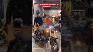 Royal Enfield Classic 350 On Road price New Update classic350 shortsvideo [upl. by Azal]