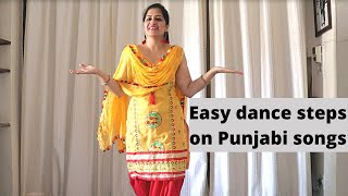 Easy dance steps on Punjabi songs [upl. by Soracco608]