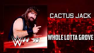 WWE Cactus Jack  Whole Lotta Grove Entrance Theme  AE Arena Effects [upl. by Weintrob427]