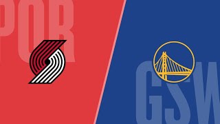 Blazers vs Warriors [upl. by Daisey]