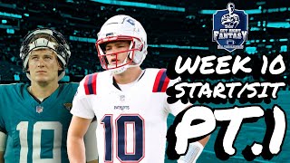 Week 10 Players you MUST Start amp Sit Pt 1  LIVE Chat QampA Fantasy Football Advice [upl. by Oxford]