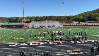 Pepperell High School Marching Band at Rockmart competition Iron Man [upl. by Alodie420]