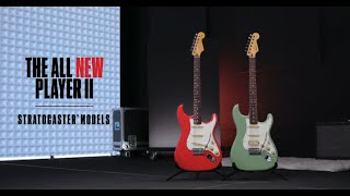 Exploring the Player II Stratocaster Models  Player II  Fender [upl. by Marjory708]